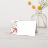 Alice Adventures in Woderland Birthday Tee Party Platzkarte (Rückseite)