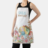 Alice Adventures in Woderland Birthday Tee Party Schürze (InSitu)