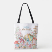 Alice Adventures in Woderland Birthday Tee Party Tasche (Rückseite)