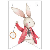 Alice Adventures in Woderland Birthday Tee Party Wimpelkette (Erste Fahne)