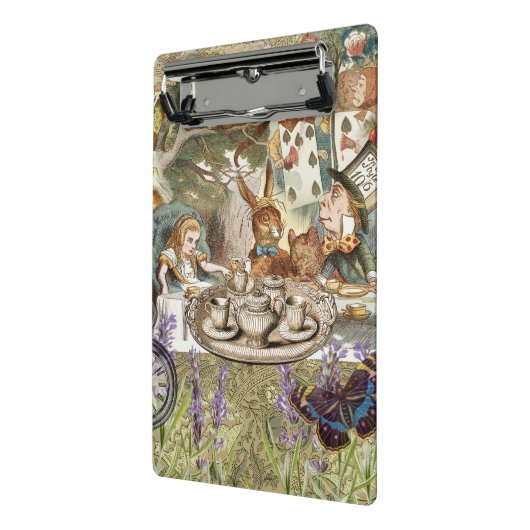 Alice Adventures in Wonderland Mad Party Mini Klemmbrett (Gewinkelt2)