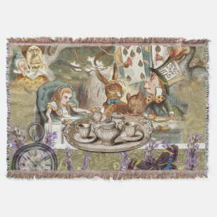 Alice Adventures in Wonderland Mad Tea Party Decke