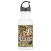 Alice Adventures in Wonderland Mad Tea Party Edelstahlflasche (Vorderseite)