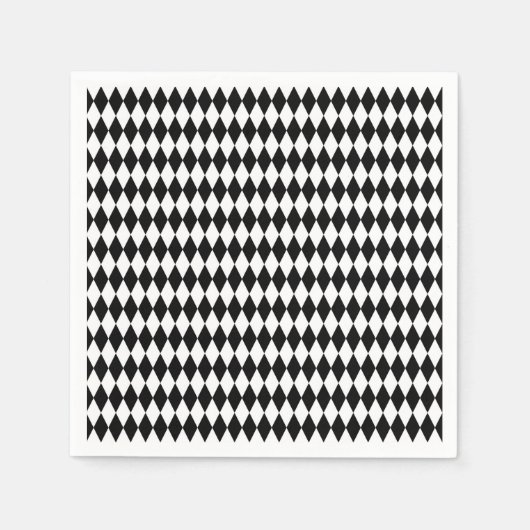 Alice-ähnliche geometrische Entkopplungsmuster Serviette (Vorderseite)