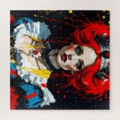 Alice als Rote Königin Puzzle (Horizontal)