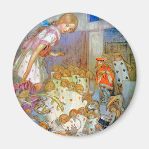 Alice am Versuch des Schurken der Herzen Magnet
