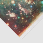 Alice and Rabbit Hole Wonderland Fantasy Decoupage Seidenpapier (Ausschnitt)