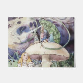 “Alice and the Caterpillar” by Alice B Woodward Fußmatte (Vorderseite)