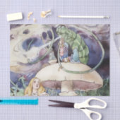 "Alice and the Raupe" von Alice B Woodward Seidenpapier (Handwerk)