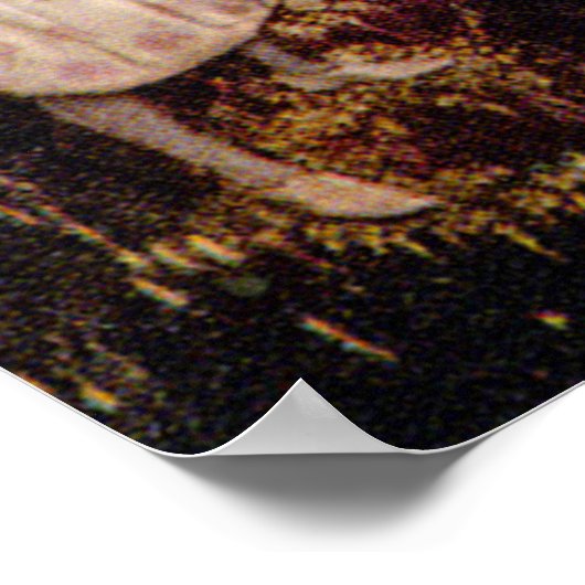 'Alice and the White Kanbit' Poster (Ecke)