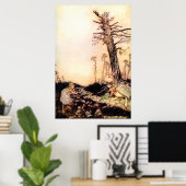 'Alice and the White Kanbit' Poster (Heimbüro)