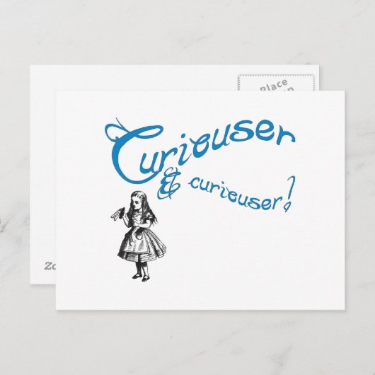 Alice-Angebot mit Bild Postkarte (Vorne/Hinten)