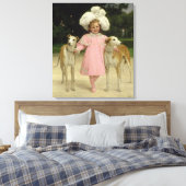 Alice Antoinette de la Mar, fünf Jahre alt Leinwanddruck (Insitu (Schlafzimmer))