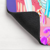 Alice auf Geburtstagskuchen  Mousepad (Ecke)