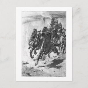 Alice B. Woodward: Hippidium Art Postkarte