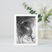 Alice B. Woodward: Ichthyosaurs Art Postcard Postkarte (Stehend Vorderseite)