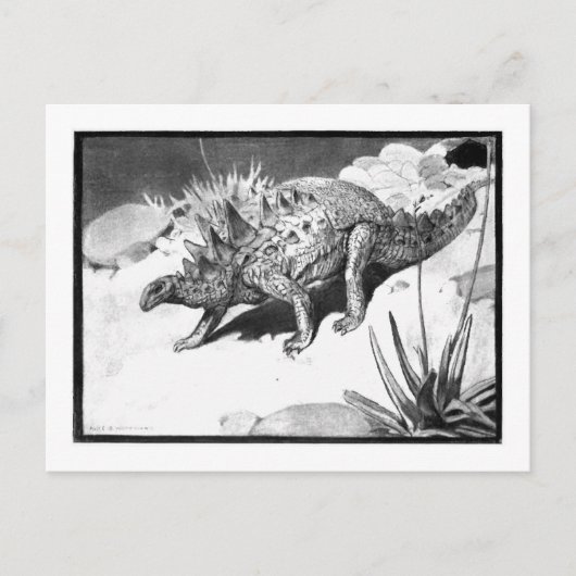 Alice B. Woodward: Polacanthus Art Postcard Postkarte (Vorderseite)