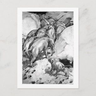Alice B. Woodward: Postkarte Moeritherium