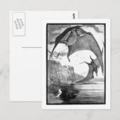 Alice B. Woodward: Pteranodon Art Postcard Postkarte (Vorne/Hinten)