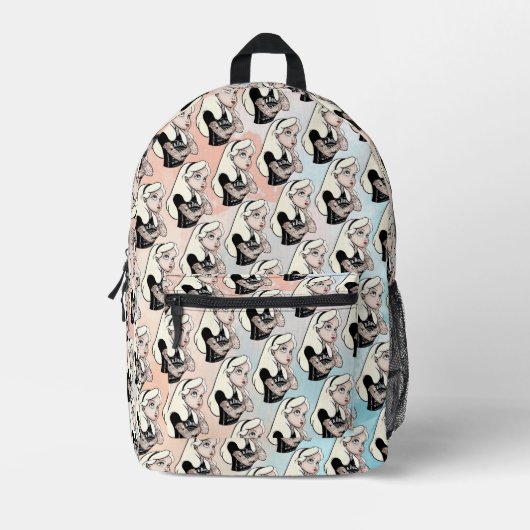 Alice Bedruckter Rucksack (Vorderseite)