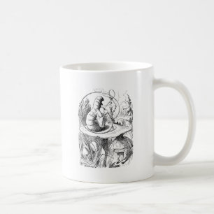 Alice befragt die Raupe Kaffeetasse