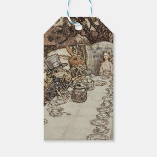 Alice Birthday UnGeburtstag Rabbit Hatter Party Geschenkanhänger