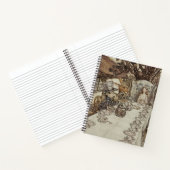 Alice Birthday UnGeburtstag Rabbit Hatter Party Notizblock (Innenseite)