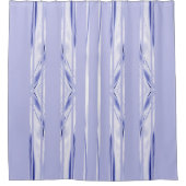 Alice-Blue-Bar Repeat Duschvorhang (Vorderseite)