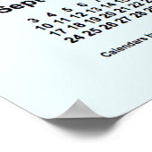 Alice Blue Calendar von Janz Print 2028 Poster (Ecke)