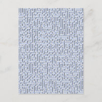 Alice Blue Maze in einem englischen Garten