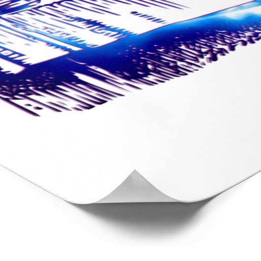 Alice Blue Nova Poster (Ecke)