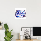 Alice Blue Nova Poster (Heimbüro)