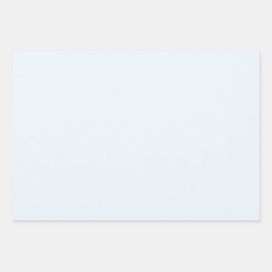 Alice Blue Solid Color Geschenkpapier Set (Vorderseite)