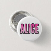 Alice Button (Vorne & Hinten)