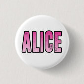 Alice Button (Vorderseite)