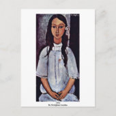 Alice by Modigliani Amedeo Postkarte (Vorderseite)