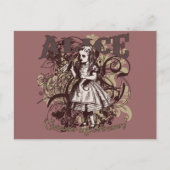 Alice Carnivale Style Postkarte (Vorderseite)