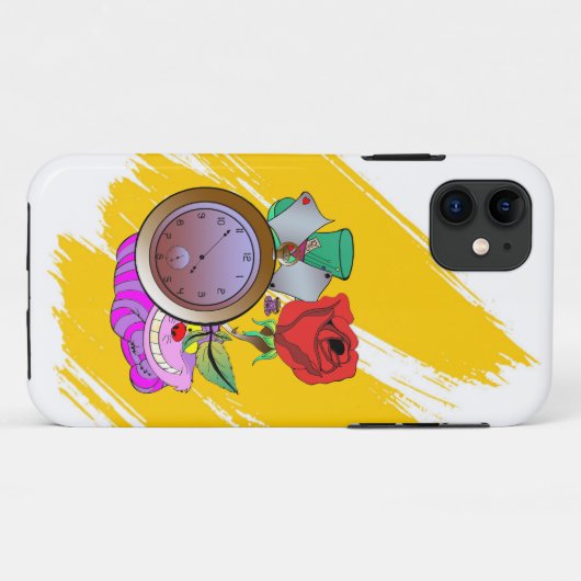 Alice Case-Mate iPhone Hülle (Rückseite (Horizontal))