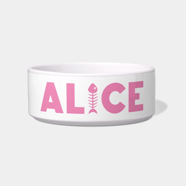 Alice Cat Bowl Napf (Vorderseite)