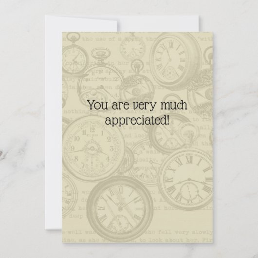 Alice & Cheshire Cat: Whimsical Wonderland Fantasy Dankeskarte (Rückseite)