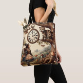 Alice & Cheshire Cat: Whimsical Wonderland Fantasy Tasche (Von Nahem)