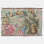 Alice Cheshire Cat Wonderland Tree Garden Decke (Vorderseite)