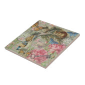 Alice Cheshire Cat Wonderland Tree Garden Fliese (Seite)