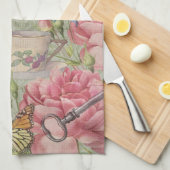 Alice Cheshire Cat Wonderland Tree Garden Geschirrtuch (Viertel Falte)