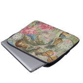 Alice Cheshire Cat Wonderland Tree Garden Laptopschutzhülle (Vorne Knopf)