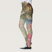 Alice Cheshire Cat Wonderland Tree Garden Leggings (Links)