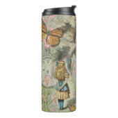 Alice Cheshire Cat Wonderland Tree Garden Thermosbecher (Nach links gedreht)