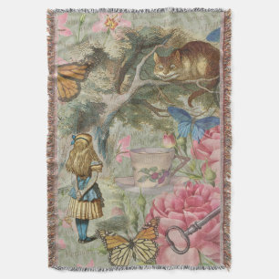 Alice Cheshire Cat Wunderland Baumgarten Decke