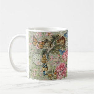 Alice Cheshire Cat Wunderland Baumgarten Kaffeetasse