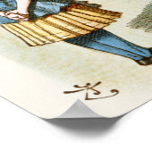 Alice Cheshire Katze Wir sind alle verrückt hier C Poster (Ecke)